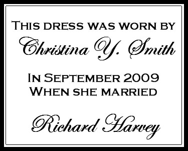 Label sample