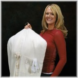Bride with Preserved gown