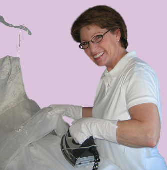 We hand clean, press and preserve your gown