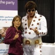 We Met Elvis In Vegas at Wedding MBA