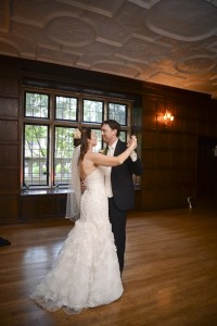 Jennifer and husband's first dance