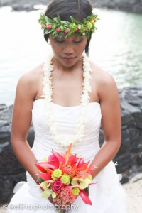 Laura married her sweetheart in Hawaii.