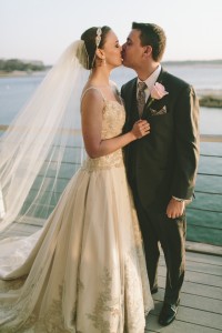 Lyndy and her husband had the perfect wedding day.