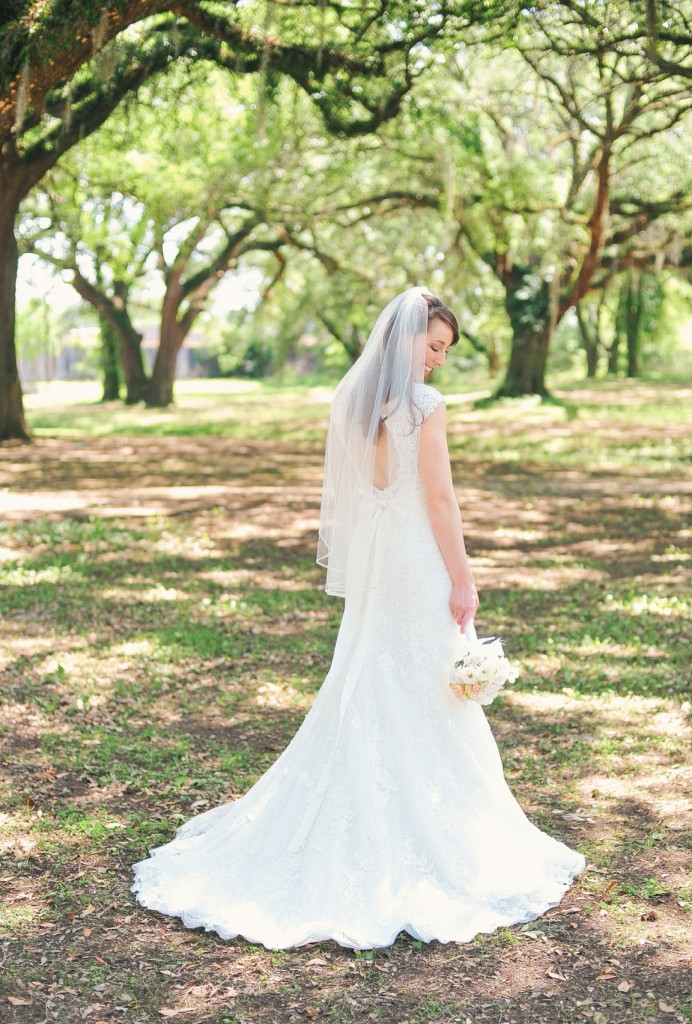 Caroline was able to get this Maggie Sottero for 40% off.