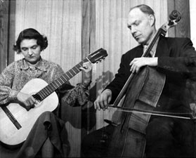 Anne and Boyd Bennett about 1950