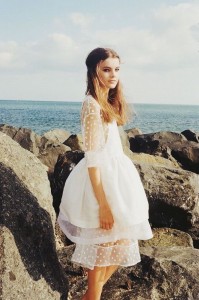 Photo: Short Wedding Dress