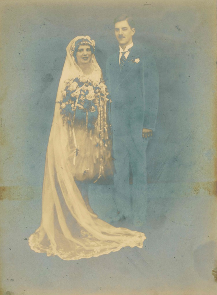 Grandparents photo – Walter Ungerbuehler and Palmira Klaproth  (June 1928)