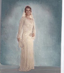 Margaret Hoyls wedding dress