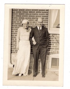 Winifred Hoyle wedding dress