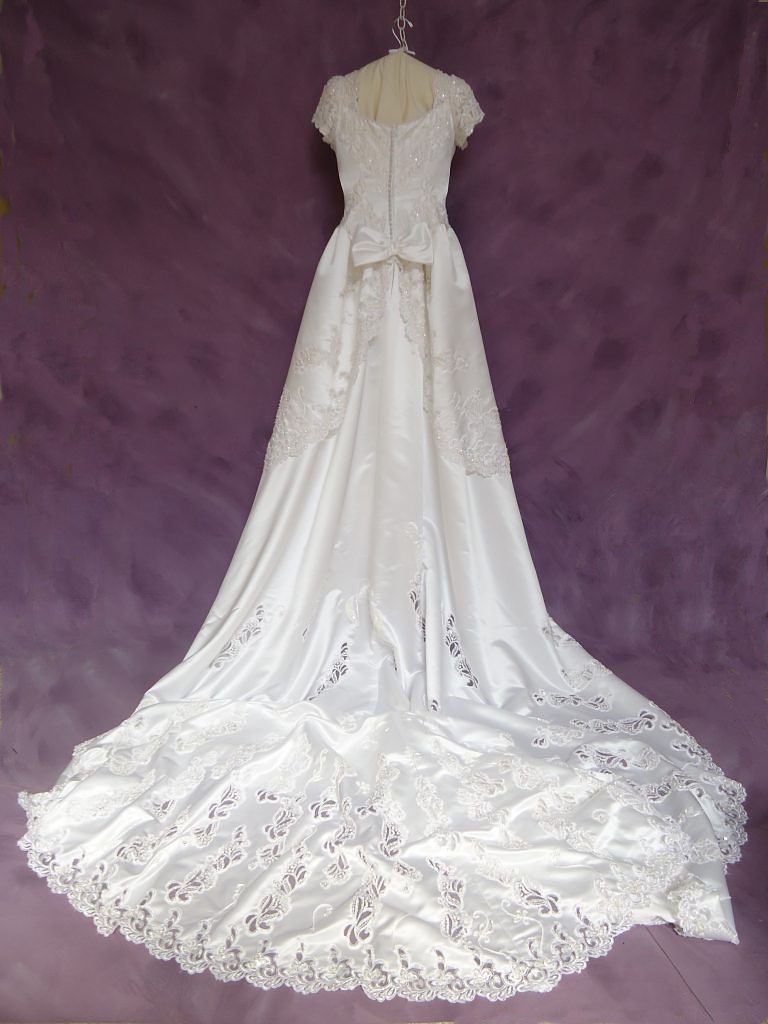 December Wedding Dress Restoration