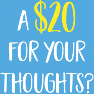 A Twenty for Your Thoughts