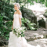 Mackenzie’s Customized Vera Wang Wedding Gown