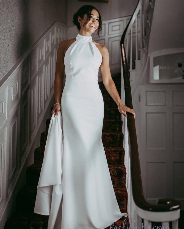 meghan markle wedding dress dupe