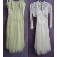 Vintage Lace Wedding Dress Restoration