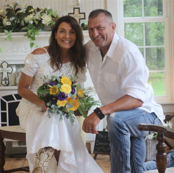 Wedding dress cleaning by HGP made Robin's gown fresh and beautiful.