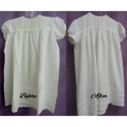 Family Heirloom Christening Gown Renewed