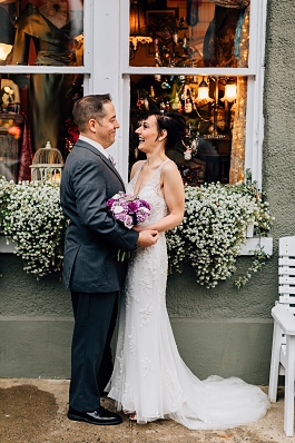 Jennifer's beautiful wedding at the General Sutter Inn