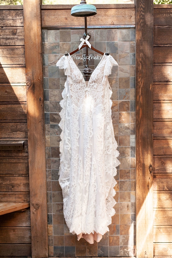 Another picture of Ally's beautiful wedding gown