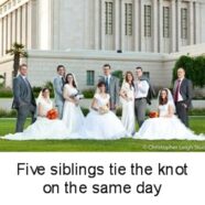 Five Siblings Tie The Knot on Same Day