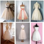 1950 Vintage Wedding Dresses