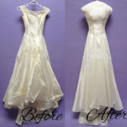 Patricia’s Wedding Gown Restoration A Success