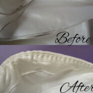 Amy’s A-Line Wedding Gown Cleaning