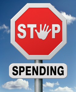 A typical budget starts with stopping the spending