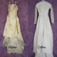 Beautiful Edwardian Silk Gown Renewed