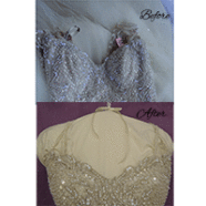 One Intense Wedding Dress Cleaning