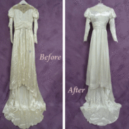 Vintage Wedding Gown Becomes Valentine’s Surprise