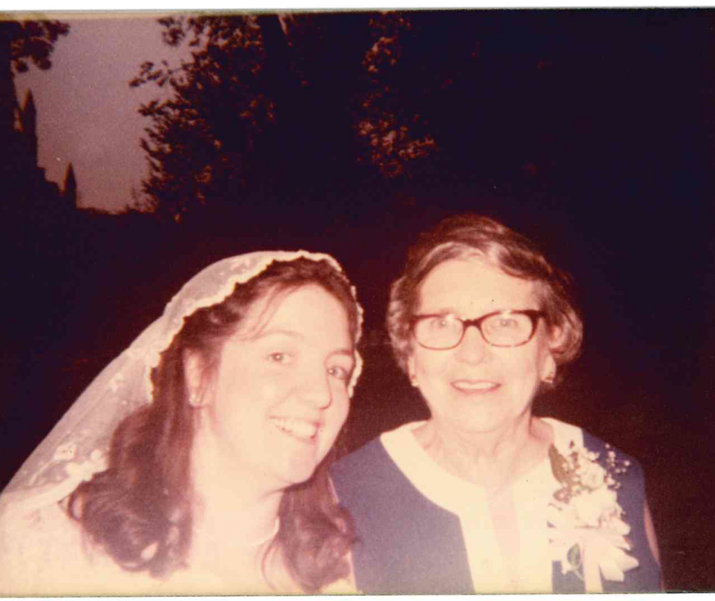 Granddaughter photo – Jean Fox with Palmira Ungerbuehler (1979)