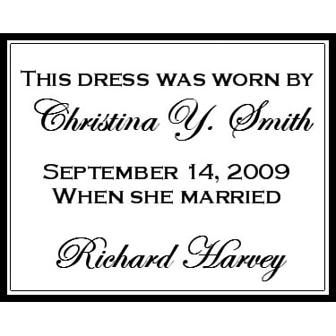 Slim Style Gown Restoration and Preservation 2