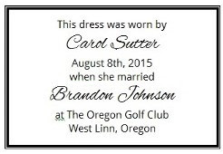 Black Friday Cyber Monday sale on wedding dress preservation Black Friday Cyber Monday sale on wedding dress preservation