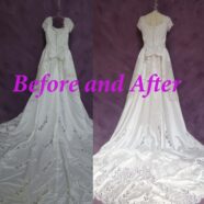 Embellished Wedding Gown Restoration
