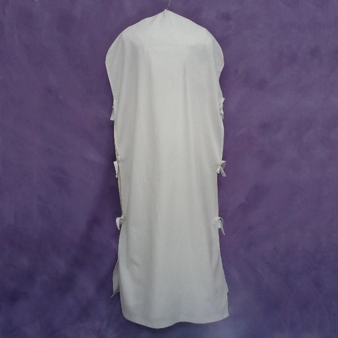 Long Muslin Garment Cover - Washed and Pressed - 4 Qty