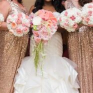 Gen’s Striped Wedding Dress Helps Wedding Sparkle