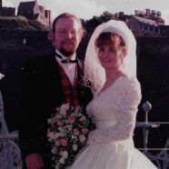 Margarets Scottish Wedding Dress Restoration