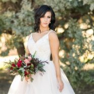 Tough Diana Wears Girly Wedding Dress