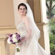 Justin Alexander Gown Is Classic Elegance for Ilyse