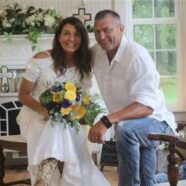 Wedding Gown Restyled for 25 year Anniversary