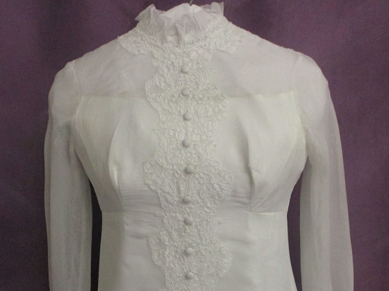 A 50th Anniversary Wedding Dress Restoration - Heritage Garment ...